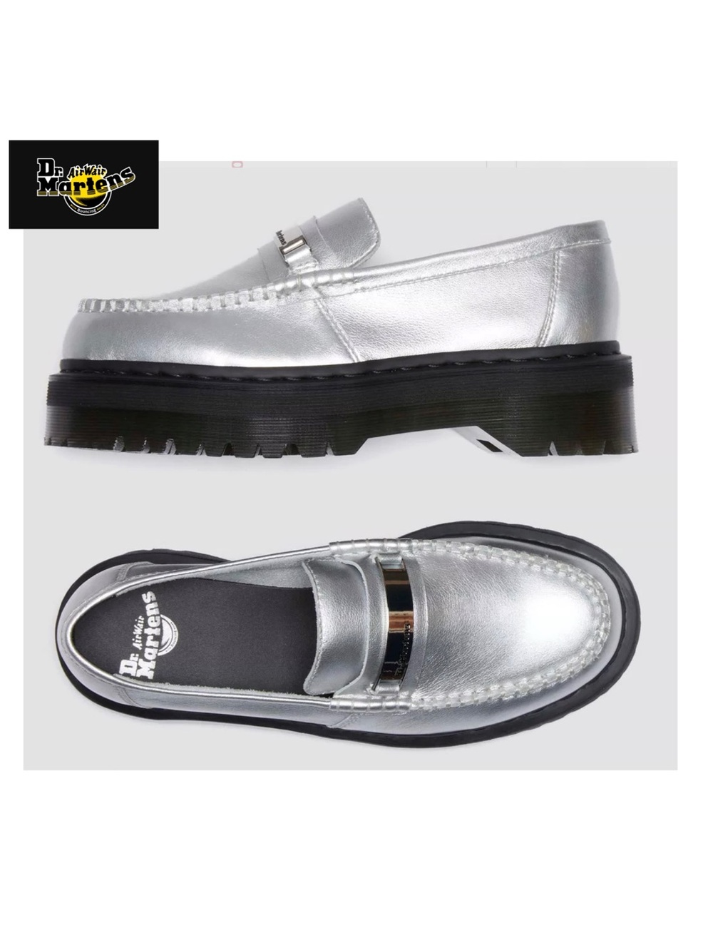 NWT Dr. Martens Penton II Quad Loafer, US 7